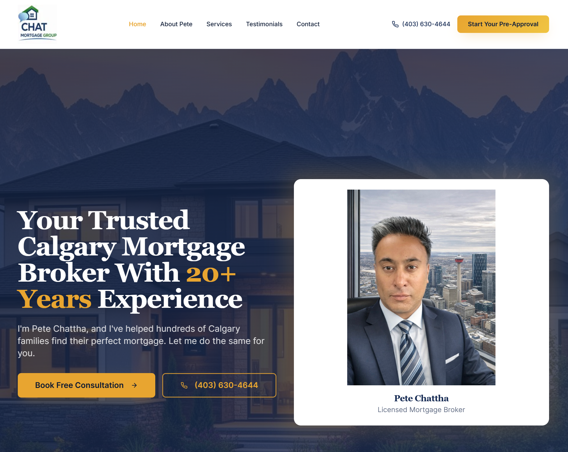 LST Mortgage CRM screenshot